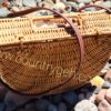 Traditional African handmade rattan bags