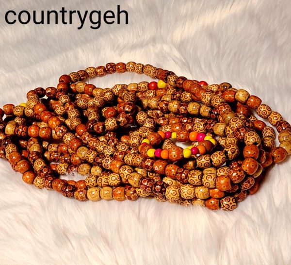 African Traditional Wooden Beads For Women