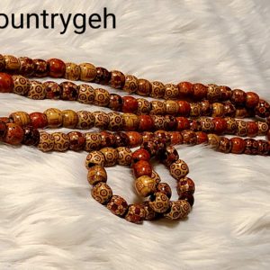 Traditional Wooden Beads Set For Women