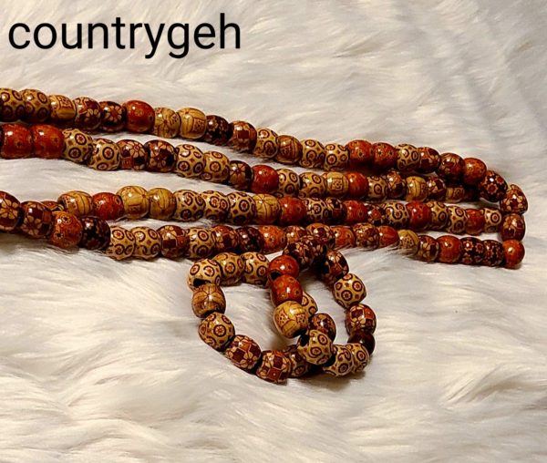 Traditional Wooden Beads Set For Women