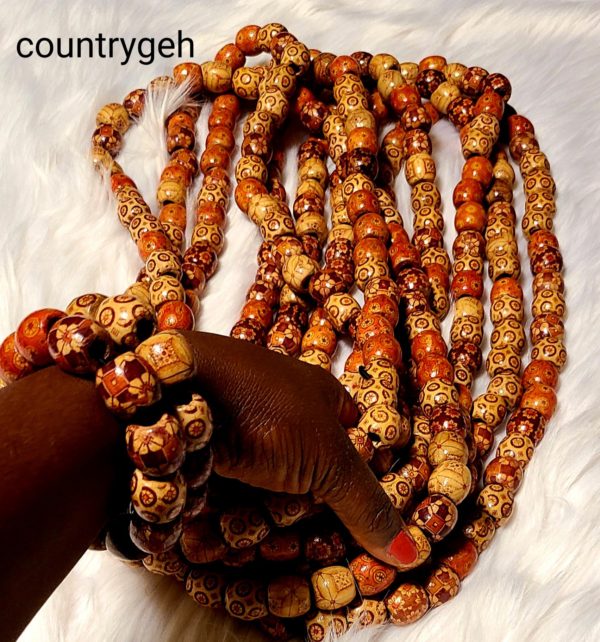 African Women Traditional designer Beads sets