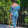 African Women JUmp Suit-Backside