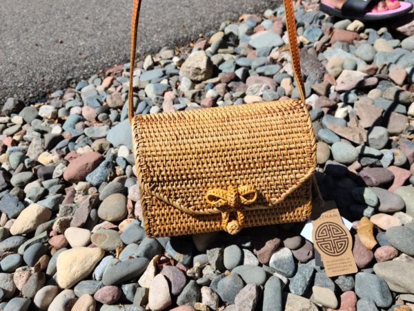 Traditional African Handmade Rattan Bags For Women