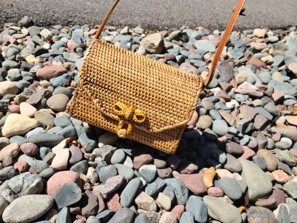 Traditional African Rattan Handbags For Women