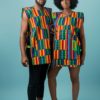 Ankara Cotton Print T-shirt