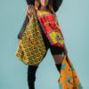 Oversized Ankara Hand Bag